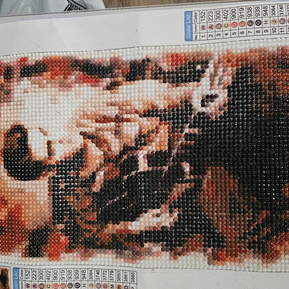 Abstract Beaded Artwork